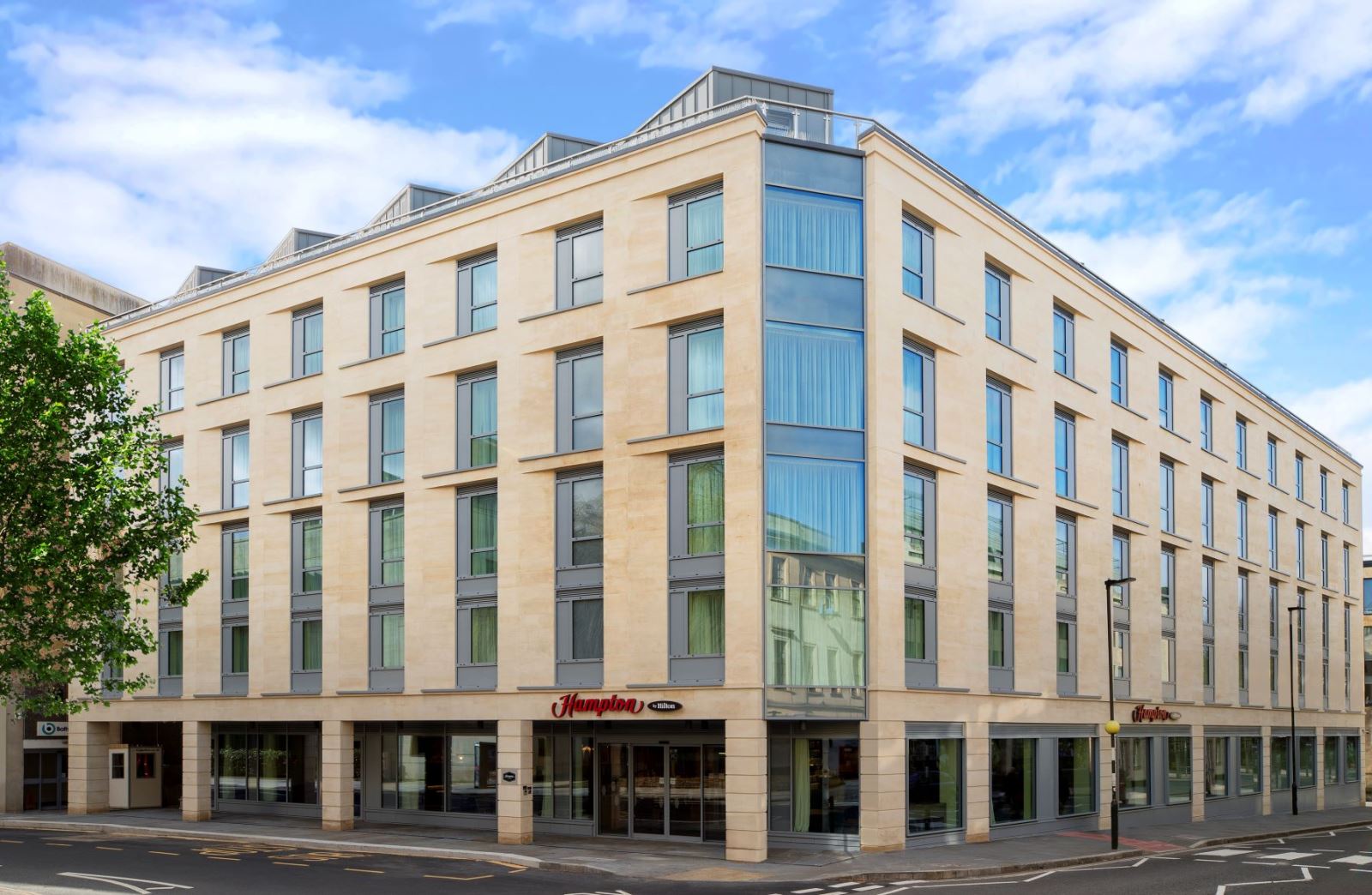 Exterior of Hampton by Hilton in Bath